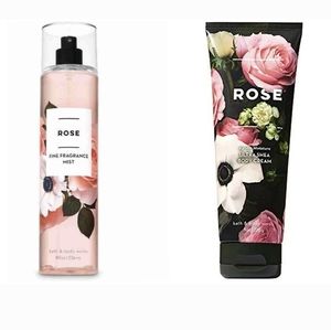 Bath and Body Works Rose set